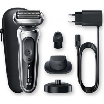 BRAUN Aparat de ras Braun Series 7 70-S4200cs Autonomie 50 min Tehnologie AutoSense EasyClick Negru Argintiu 81710912