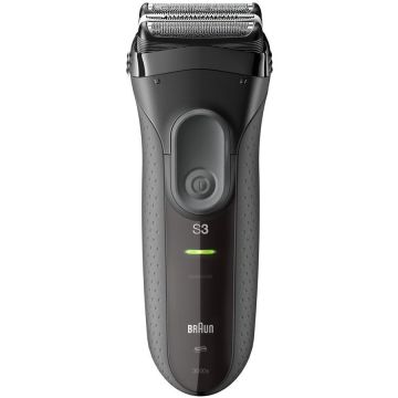 BRAUN Aparat de ras electric Braun 3000BT Shave & Style 3 in 1, Trimmer, 5 accesorii de tuns, Gri