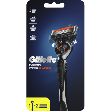 Gillette Aparat de ras Gillette ProGlide FlexBall, NegruPortocaliu