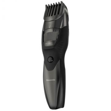 Panasonic Trimmer pentru barba Panasonic ER-GB44-H503,Wet & Dry, Motor liniar, senzor inteligent, acumulator Ni-Mh, Gri