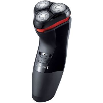 REMINGTON Aparat de ras Remington Power Series PR1330, 3 capete anti-microbiene, Cap Comfort Pivot, Tehnologie Active Contour, Set lame dublu, Negru/Rosu