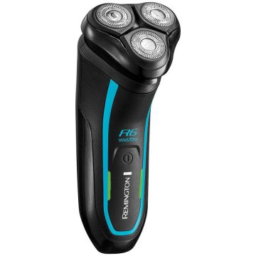 REMINGTON Aparat de ras Remington Style Series Aqua R6 R6000, 100% rezistent la apa, Lame flexibile, Cap pivotant, Negru/Albastru