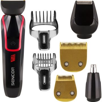 Sencor Set de tuns Sencor SHP 6201RD, RosuNegru