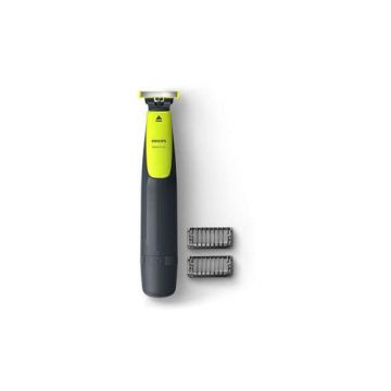 Aparat de ras Philips OneBlade QP2510/15, 30 de minute de functionare, Wet & Dry, Rezistent la apa, 2 piepteni