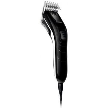 Aparat de tuns Philips QC 5115/15, 10 trepte (Negru)