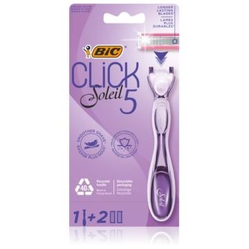 BIC Soleil Click 5 epilator pentru femei + lame de rezervă