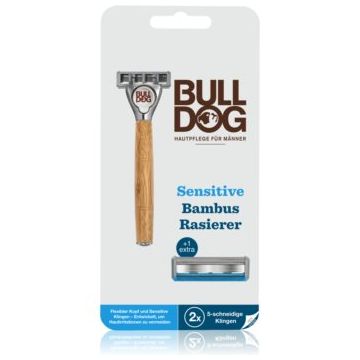 Bulldog Sensitive Bamboo Razor and Spare aparat de ras + rezervă