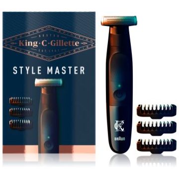 Gillette King C. Style Master aparat de tuns barba cu extensii interschimbabile