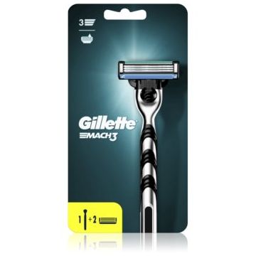 Gillette Mach3 Aparat de ras + rezervă lame