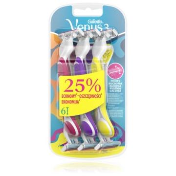 Gillette Venus 3 Plus aparat de ras de unică folosință