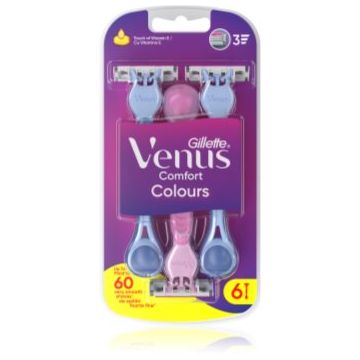 Gillette Venus Comfort Colours aparat de ras de unică folosință