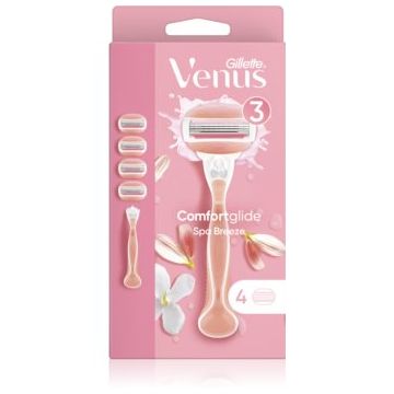 Gillette Venus ComfortGlide Spa Breeze Aparat de ras pentru femei + lame de rezervă