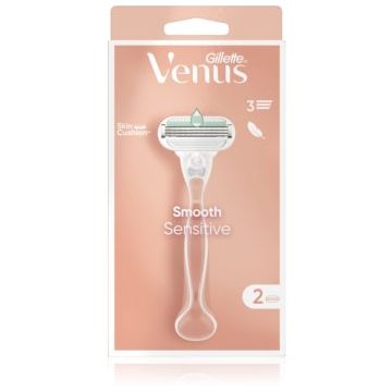 Gillette Venus Sensitive Smooth Aparat de ras + 2 capete de schimb