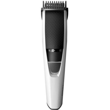Philips Aparat de tuns barba Philips BT3202/14 , Setari de precizie de 1 mm, Lame din otel inoxidabil, incarcare USB, Sistem de ridicare si tundere