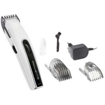 Rowenta Aparat de tuns Rowenta Nomad TN1400F1, 1 - 30 mm, Acumulator, 20 Trepte, Alb/Negru