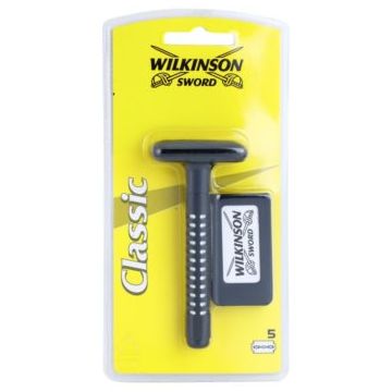 Wilkinson Sword Classic aparat de ras + lame de rezervă 5 pc