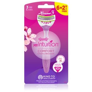 Wilkinson Sword Xtreme 3 Comfort Cherry Blossom aparat de ras de unică folosință