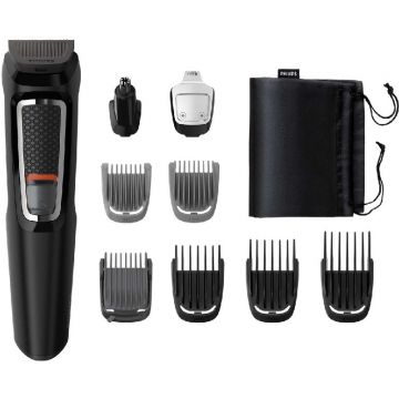 Aparat de tuns Philips Multigroom Seria 3000 9 in 1 MG3740/15