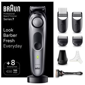 Braun Series 7 BT7420 de tuns barba + instrumente de frizerie
