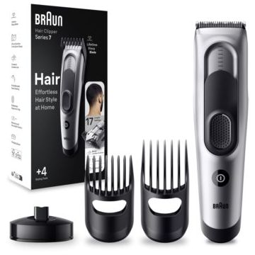 Braun Series 7 HC7390 aparat pentru tuns parul 17 opțiuni de reglare a lungimii