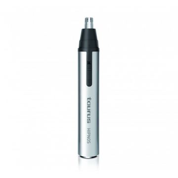 Trimmer pentru nas si urechi Hipnos Wet & Dry aluminiu Argintiu