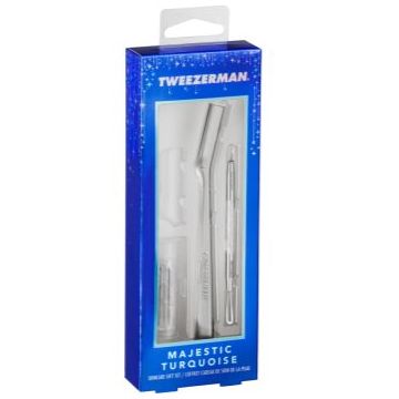 Tweezerman Majestic Turquoise set cadou faciale