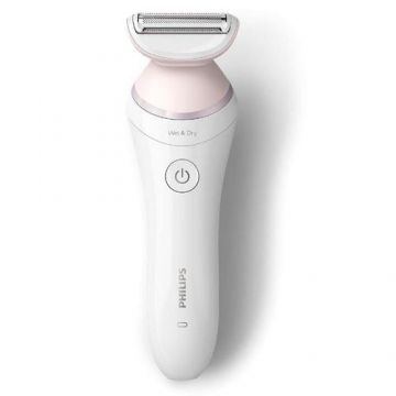 Aparat de ras electric Philips BRL176/00 SatinShave Advanced, 2 viteze, Autonomie 120 min (Alb/Roz)