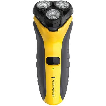 Aparat de Ras PR 1855 Cu Capete Rotative Fara Cablu Incarcare USB Galben-Negru