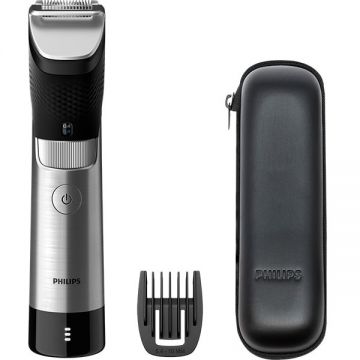 Aparat de tuns barba BT9810/15 autonomie 120 minute Negru Argintiu