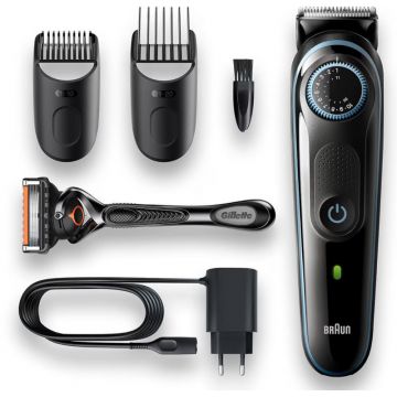 Aparat de tuns Braun BT3340 + Aparat de ras Gillette