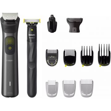 Aparat de tuns Philips Set OneBlade & MultiGroom Seria 9000 MG9530/15