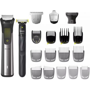 Aparat de tuns Philips Set OneBlade & MultiGroom Seria 9000 MG9553/15