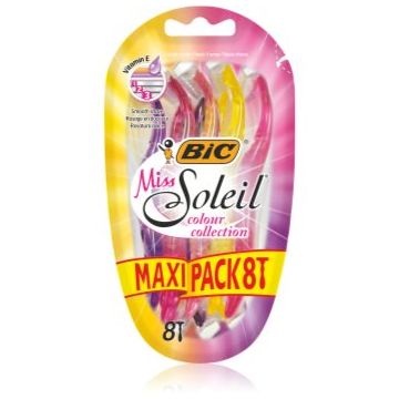BIC Miss Soleil Color aparat de ras de unică folosință pentru femei