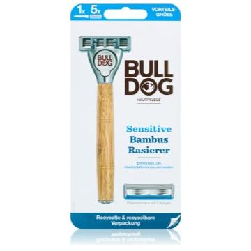 Bulldog Sensitive Bamboo aparat de ras + rezervă