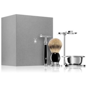 Mühle SOPHIST Black Silvertip Badger set de bărbierit