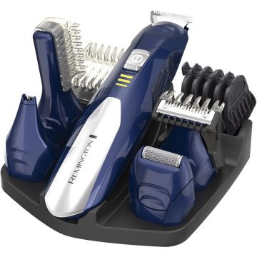 Set Tuns Facial si Corporal PG 6045 5x Capete Acumulator Albastru-Argintiu