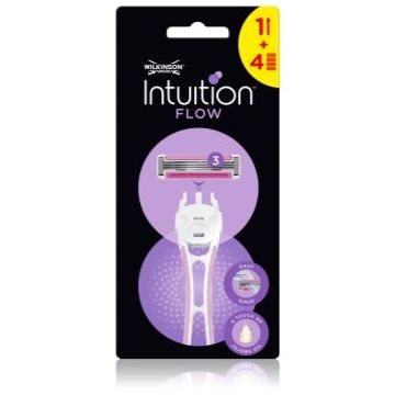 Wilkinson Sword Intuition Flow Hybrid epilator pentru femei rezerva lama 4 pc