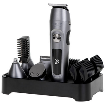 ADLER Set de ingrijire 6 in 1 ADLER AD2944, Ecran LCD, Rezistent la Apa IPX6, 2 Viteze, Multicolor