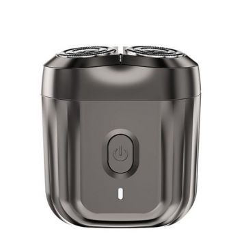 Aparat de ras electric ENCHEN Electric Shaver Mini 6, Uscat si umed, Autonomie 60 minute, Ascutire automata lame (Negru)