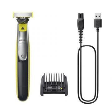 Aparat de ras electric Philips OneBlade 360 QP2734/23 (Verde)