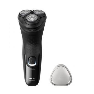 Aparat de ras electric Philips Seria 3000X X3001/00, Autonomie 40 minute, Wet&Dry (Negru)