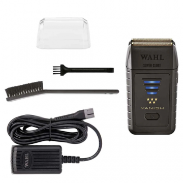Aparat de ras electric WAHL Professional Vanish 5, Autonomie 100 minute, 9000 rpm (Negru)