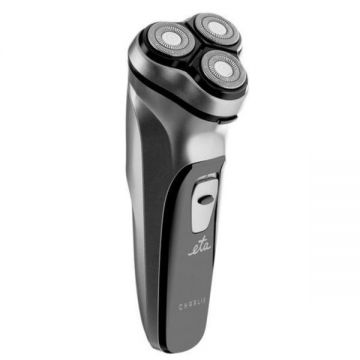 Aparat de ras fara fir Eta Charlie 2343 90000, baterie Li-Ion/3.7 V, 90 minute, indicator LED, negru