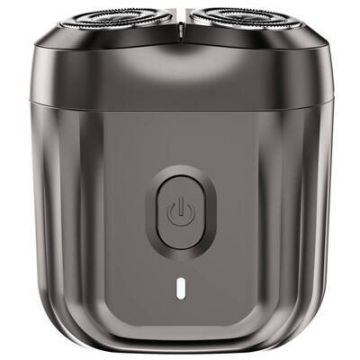 Aparat De Ras Mini 6 Compact Autoascutire Acumulator Autonomie 60min Gri