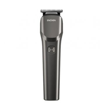 Aparat de tuns ENCHEN Modern Trimmer Beardo 2, Uscat, 4 accesorii, 8000RPM, Autonomie 90 minute, 1200 mAh (Negru)