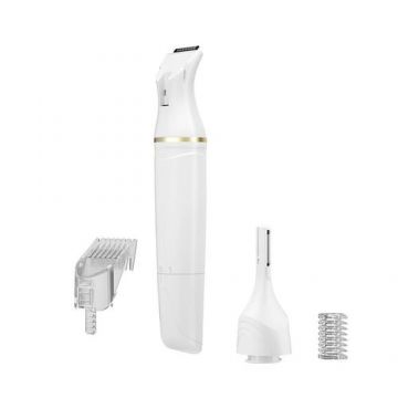 Aparat de tuns ENCHEN Trimmer Mocha D, Uscat, 5 capete independente (Alb)