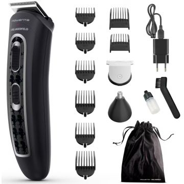 Aparat de tuns Rowenta x Karl Lagerfeld Trim & Style 12-in-1 TN911LF0