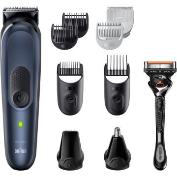 BRAUN Aparat de Ras Braun MGK7421, 10 in 1, Albastru