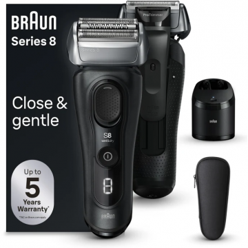 BRAUN Aparat de ras Braun Series 8 8560cc Wet & Dry, Negru