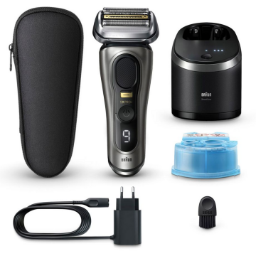 BRAUN Aparat de ras  Braun Series 9 Pro+ 9565CC, Argintiu-Negru
